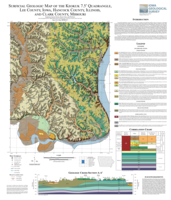 Surficial Geologic Map of the Keokuk 7.5' Quadrangle, Lee County, Iowa, Hancock County, Illinois, and Clark County, Missouri