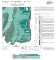 Bedrock Geologic Map of the Keokuk 7.5' Quadrangle, Lee County, Iowa, Hancock County, Illinois, and Clark County, Missouri