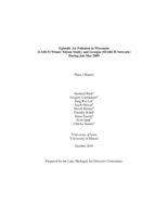 Episodic Air Pollution in Wisconsin (LADCO Winter Nitrate Study) and Georgia (SEARCH Network) During Jan-Mar 2009: Phase I Report