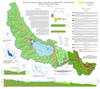 Surficial Geologic Map of the Outlet Creek (HUC 12) Watershed, Buena Vista County, Iowa