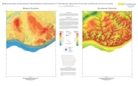 Bedrock Elevation and Quaternary Thickness Maps of the Illinois City 7.5' Quadrangle, Muscatine County, Iowa, and Rock Island County, Illinois