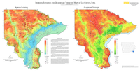 Bedrock Elevation and Quaternary Thickness Maps of Lee County, Iowa