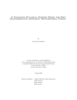 A nonlinear dynamical systems model for DRP1 oligomerization dependent mitochondrial fission