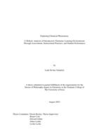 Exploring chemical phenomena: a holistic analysis of introductory chemistry learning environments through assessments, instructional practices, and student performance