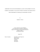 Addressing the gaps in environmental safety: development of novel evidence and models to quantify enteric pathogen contamination in the environments of disparate geographic settings
