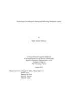 Technologies for pathogenisensing and delivering therapeutic agents
