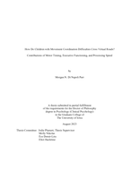 How do children with movement coordination difficulties cross virtual roads?  Contributions of motor timing, executive functioning, and processing speed
