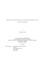 Identity salience: an intersectional approach to understanding multicultural processes & outcomes in psychotherapy