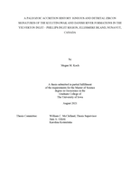 A Paleozoic accretion history: igneous and detrital zircon signatures of the Kulutingwak and Danish River formations in the Yelverton Inlet-Phillips Inlet region, Ellesmere Island, Nunavut, Canada