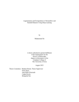 Augmentation and extrapolation of streamflow and rainfall datasets using deep learning