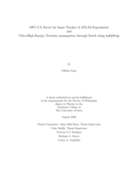OPC-UA server for inner tracker of ATLAS experiment and ultra-high-energy neutrino propagation through Earth using nuPyProp