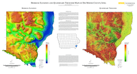 Bedrock Elevation and Quaternary Thickness Maps of Des Moines County, Iowa