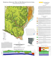Surficial Geologic Map of Des Moines County, Iowa