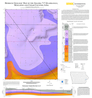 Bedrock Geologic Map of the Atalissa 7.5' Quadrangle, Muscatine and Cedar Counties, Iowa
