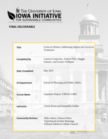 Addressing Opioid Use Disorder in Clinton: Addressing Stigma and Access to Treatment