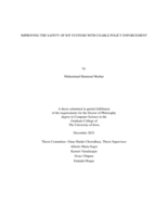 Improving the safety of IoT systems using usable policy enforcement