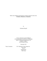Multi-scale modeling of heterogeneous energetic materials in three roles: prediction, deduction and induction
