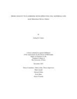 From catalyst to classroom: developing fuel cell materials and electroanalytical tools