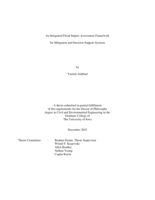An integrated flood impact assessment framework for mitigation and decision support systems