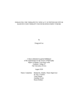 Enhancing the therapeutic efficacy of peptide receptor radionuclide therapy for neuroendocrine tumors