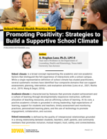 Promoting Positivity: Strategies to Build a Supportive School Climate