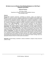 Be Aware so you can Beware: Down Beating Nystagmus as a Red Flag in Vestibular Examination