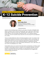 K-12 School Suicide Prevention