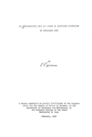 An investigation into the point of incipient cavitation of submerged jets