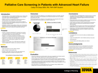 Palliative Care Screening in Patients with Advanced Heart Failure