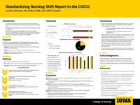 Standardizing Nursing Shift Report in the CVICU