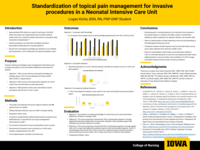 Standardization of topical pain management for invasive procedures in a Neonatal Intensive Care Unit