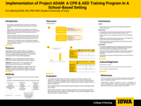 Implementation of Project ADAM: A CPR & AED training program in a school-based setting