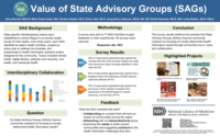 Value of State Advisory Groups (SAGS)