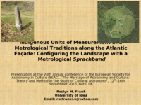 Indigenous Units of Measurement and Metrological Traditions along the Atlantic Façade: Configuring the Landscape with a Metrological Sprachbund