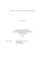 Performance of a low-cost particulate matter sensor in a swine barn