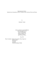 Reproducing the nation: infanticide and antinatalism in early twentieth-century American fiction and drama