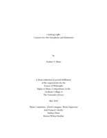 Catching light: concerto for alto saxophone and sinfonietta