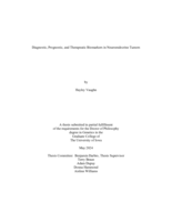 Diagnostic, prognostic, and therapeutic biomarkers in neuroendocrine tumors