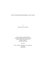 The art of not knowing and surrendering: an actor’s process