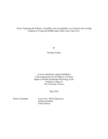 Vitalis: exploring the efficacy, feasibility, and acceptability of a lifestyle survivorship program in young and middle-aged adult cancer survivors