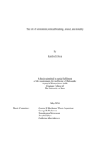 The role of serotonin in postictal breathing, arousal, and mortality