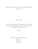 Residential status or feelings of closeness: the effects on internalizing and externalizing behaviors over time