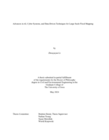 Advances in AI, cyber systems, and data-driven techniques for large-scale flood mapping