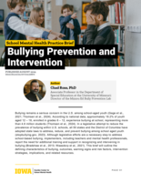 Bullying Prevention and Intervention