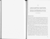 Uncharted waters: A history of the bibliographic instruction movement and its administrative context