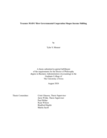 Treasure MAPs? How governmental cooperation shapes income shifting
