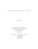 A semantics and a sequent calculus for dual counterpart intuitionistic logic