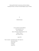 Enhancing public health communication and decision-making: evaluating the efficacy of bivariate choropleth mapping using eye tracking