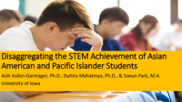 Disaggregating the STEM Achievement of Asian American and Pacific Islander Students