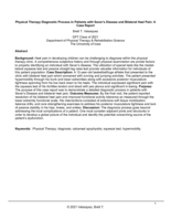 Physical Therapy Diagnostic Process in Patients with Sever’s Disease and Bilateral Heel Pain: A Case Report